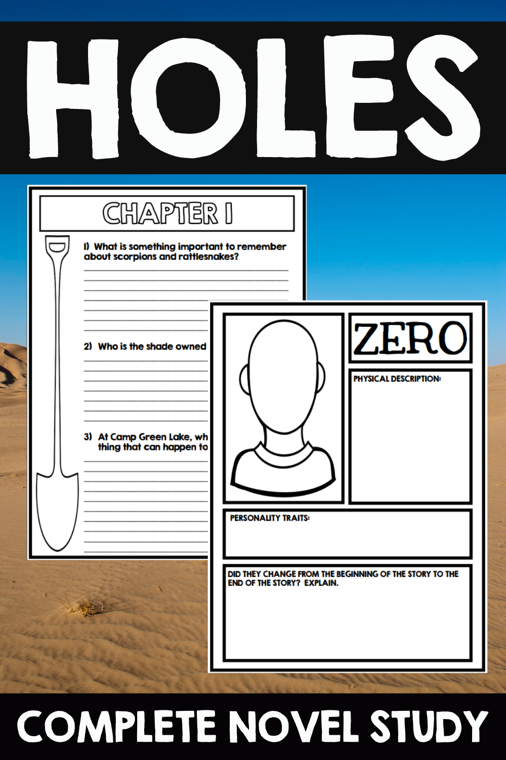 Holes Worksheets Printable Word Searches
