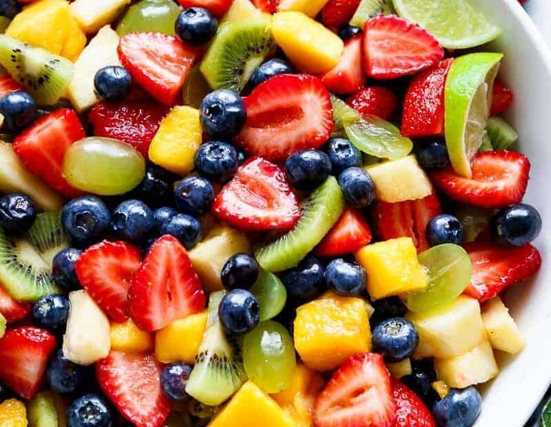 Honey Lime Fruit Salad