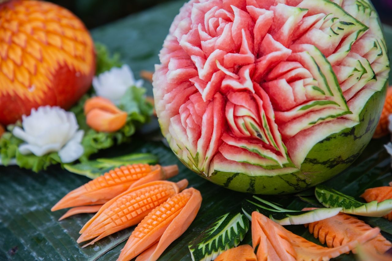 fruit carving pictures