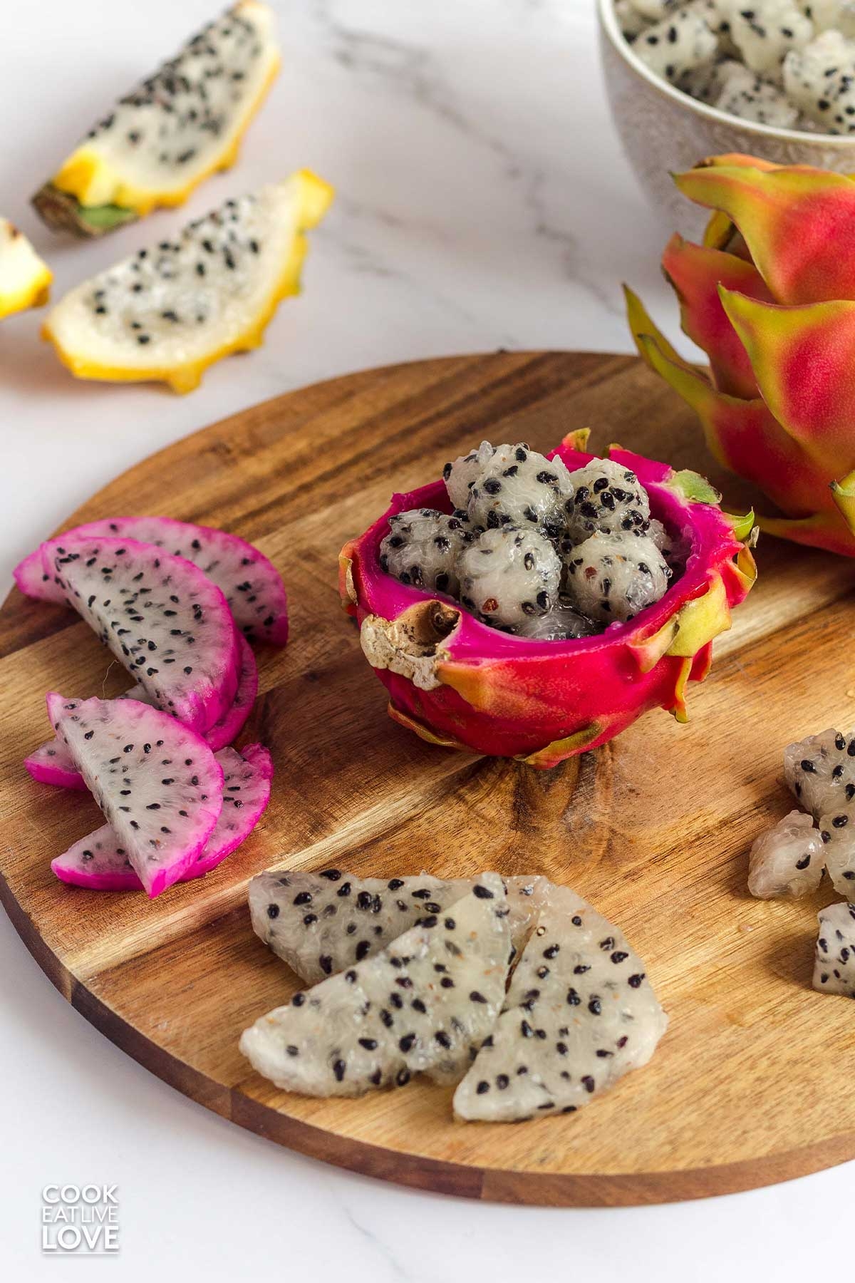How To Cut Dragon Fruit Cook Eat Live Love