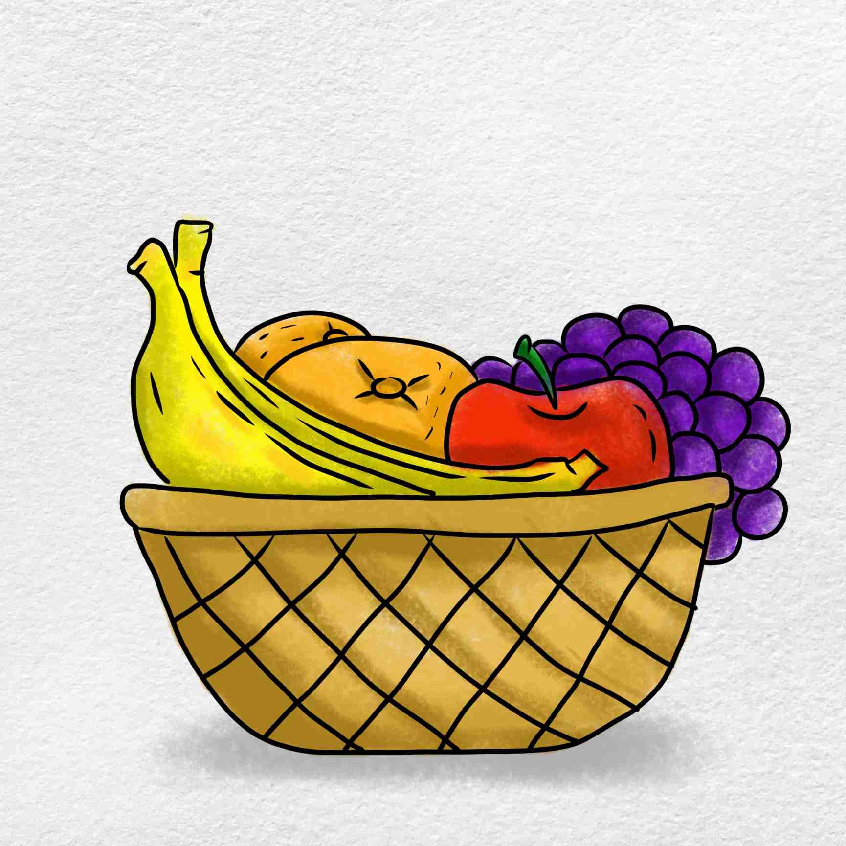 fruit basket pictures images