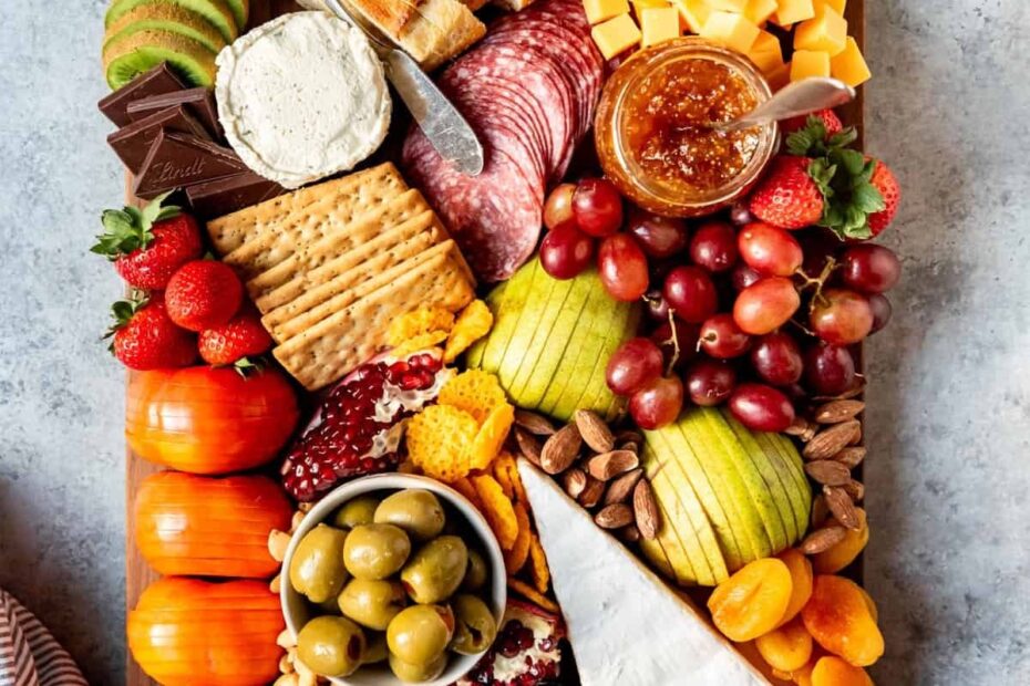 How To Make A Fruit And Cheese Platter