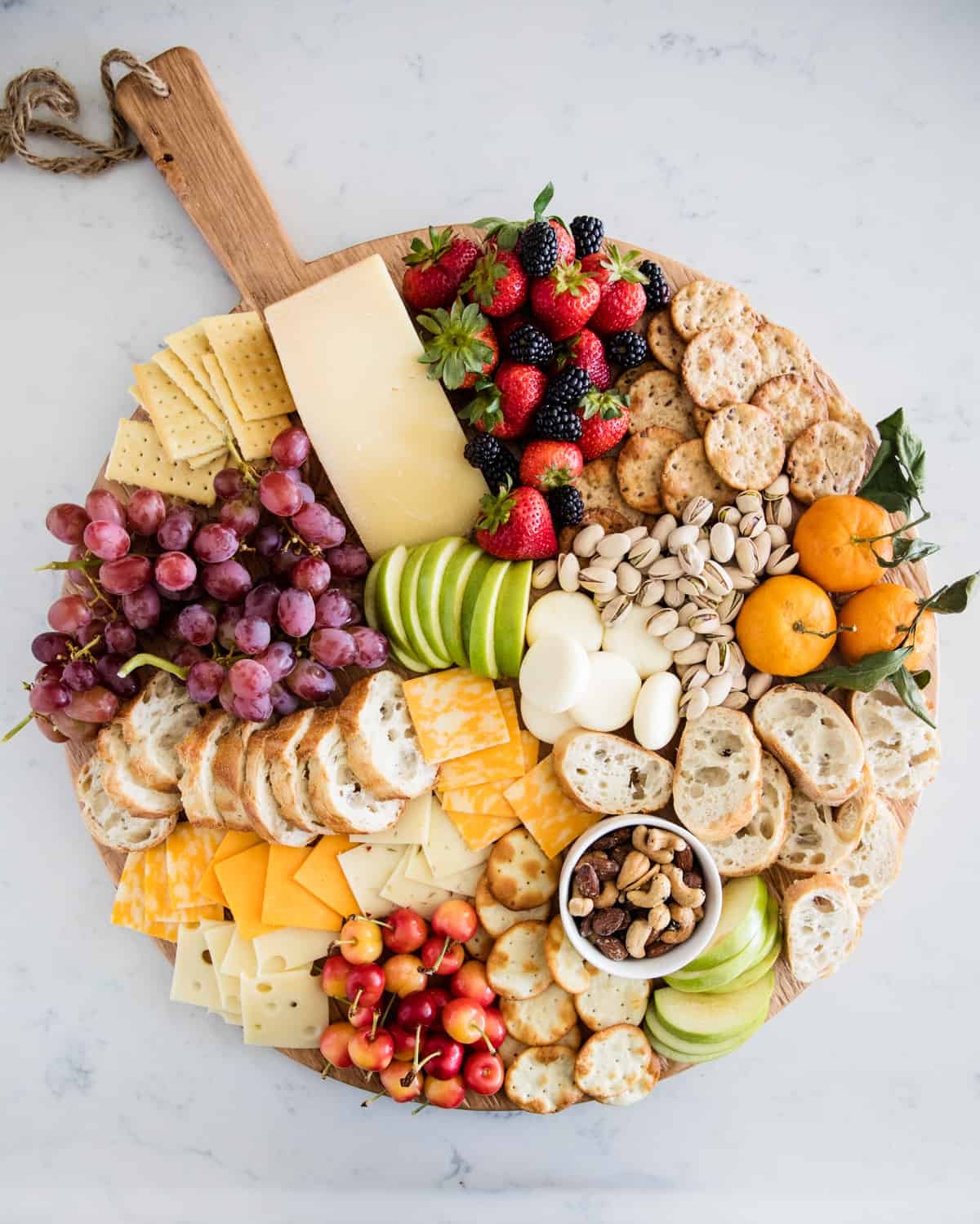 pictures of fruit and cheese trays