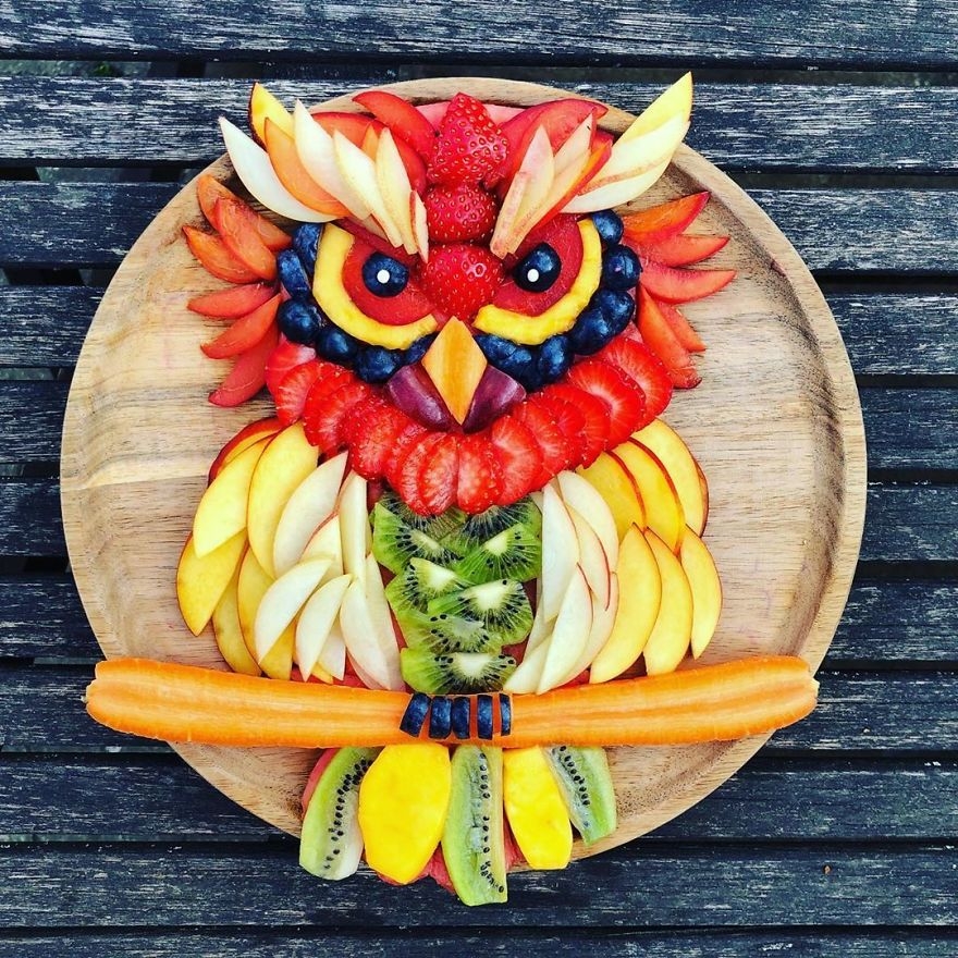 I Turn Food Into Art To Make My Sons Eat More Fruit And Veggies 70 Pics Bored Panda
