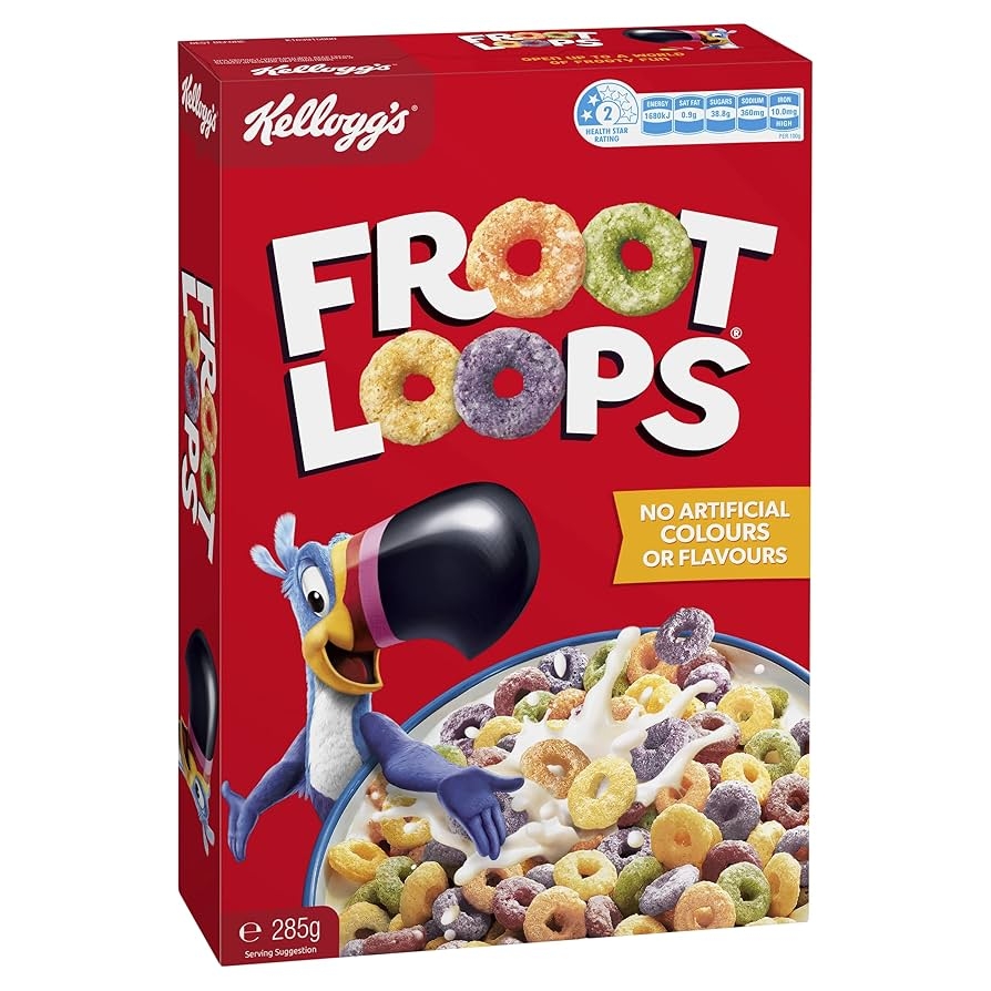 Kellogg s Fruit Loops 285gm