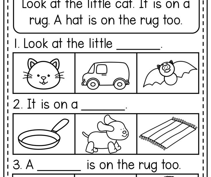 Kindergarten Reading Practice Printables Free