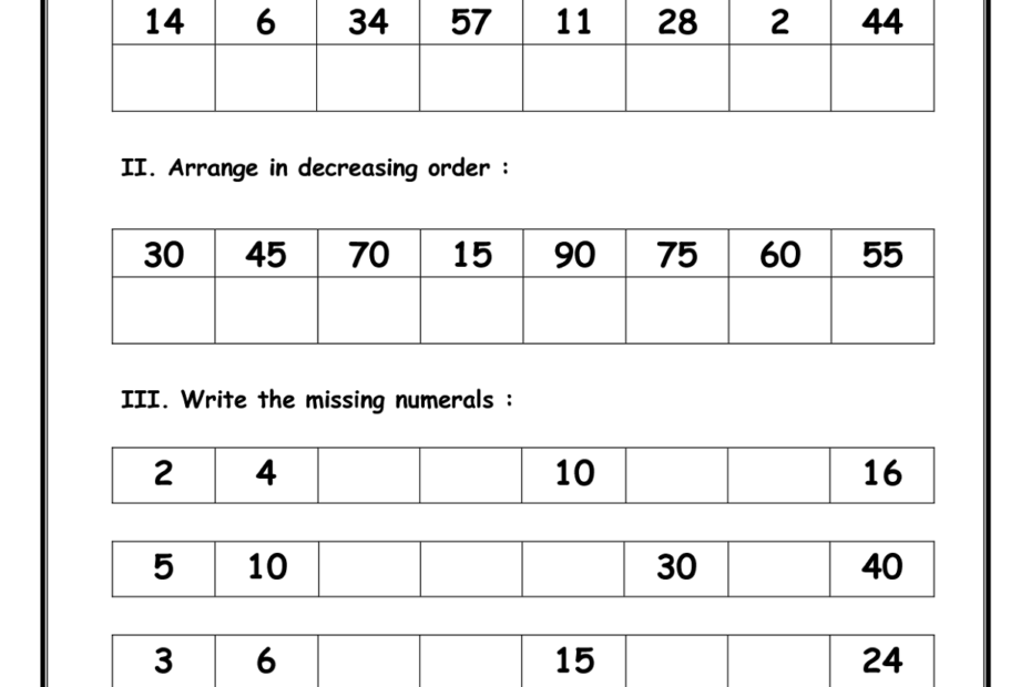 Ks1 Maths Worksheets Learning Printable