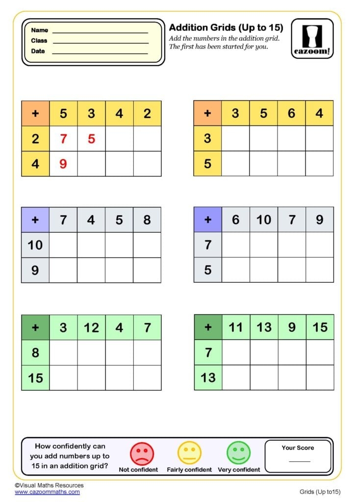maths activities ks1 printable