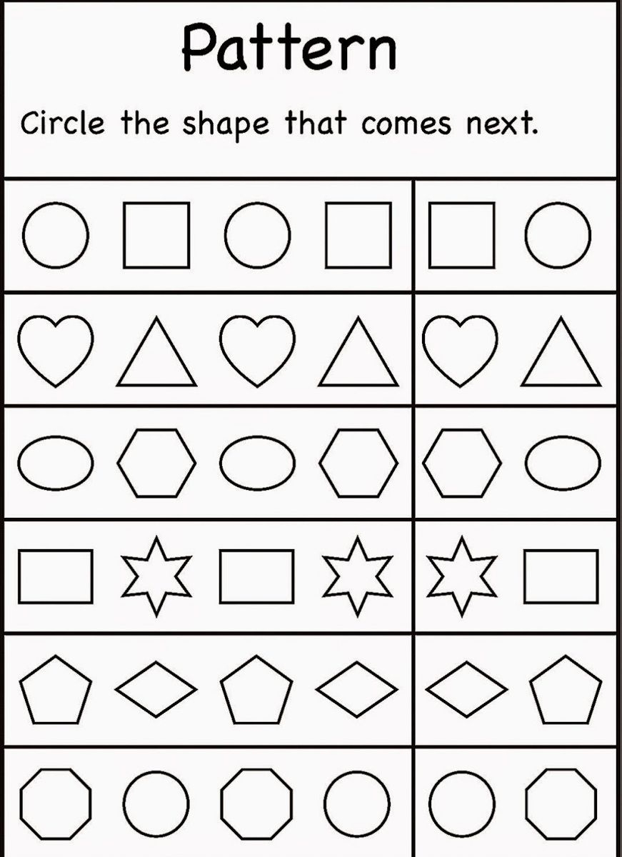 Learning Activities For 5 Year Olds Printable