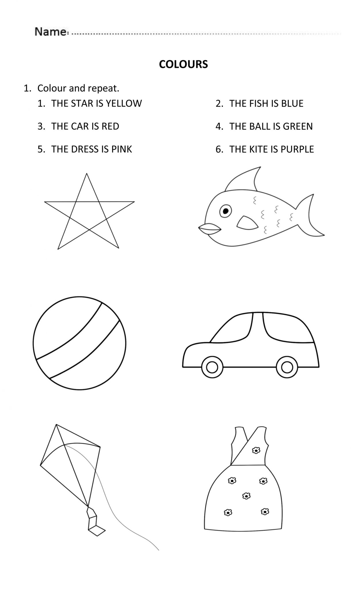 Learning Activities For 5 Year Olds Printable