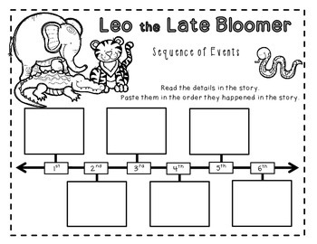 leo the late bloomer printable activities