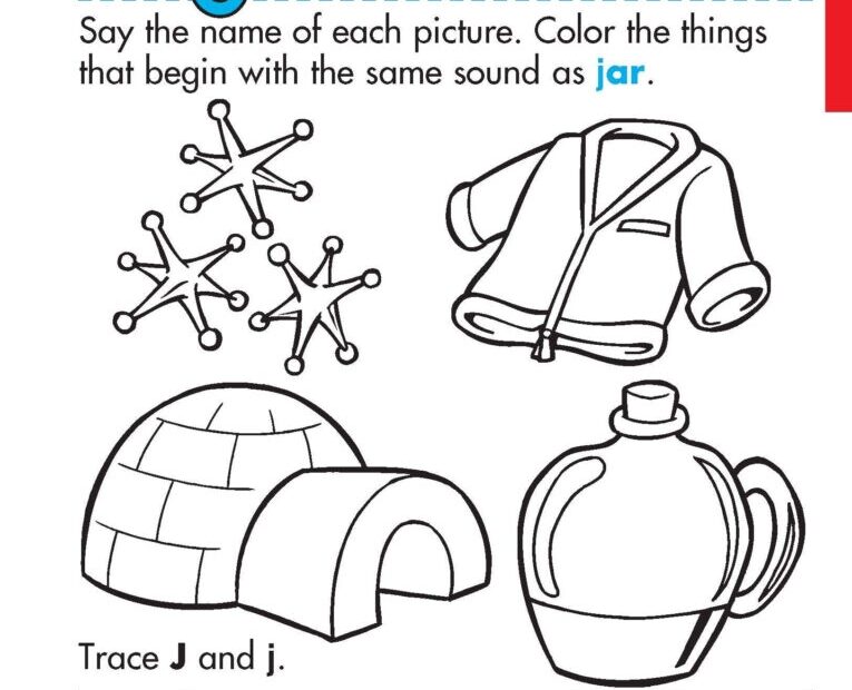 Letter J Worksheets Easy AlphabetWorksheetsFree