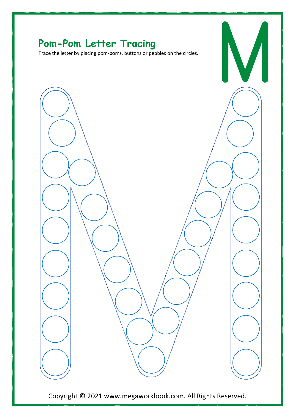 Letter M Printables For Preschool