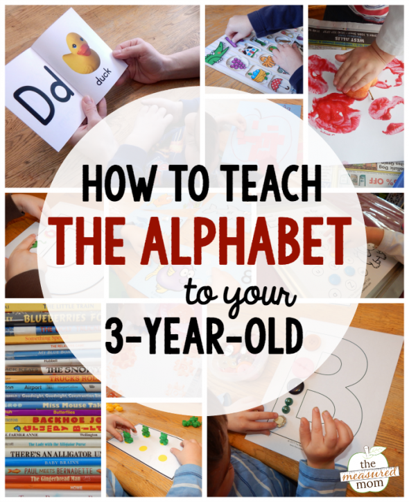 Letter Of The Week With A 3 year old The Measured Mom
