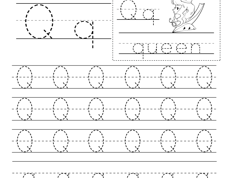 Letter Q Worksheets Free Printables