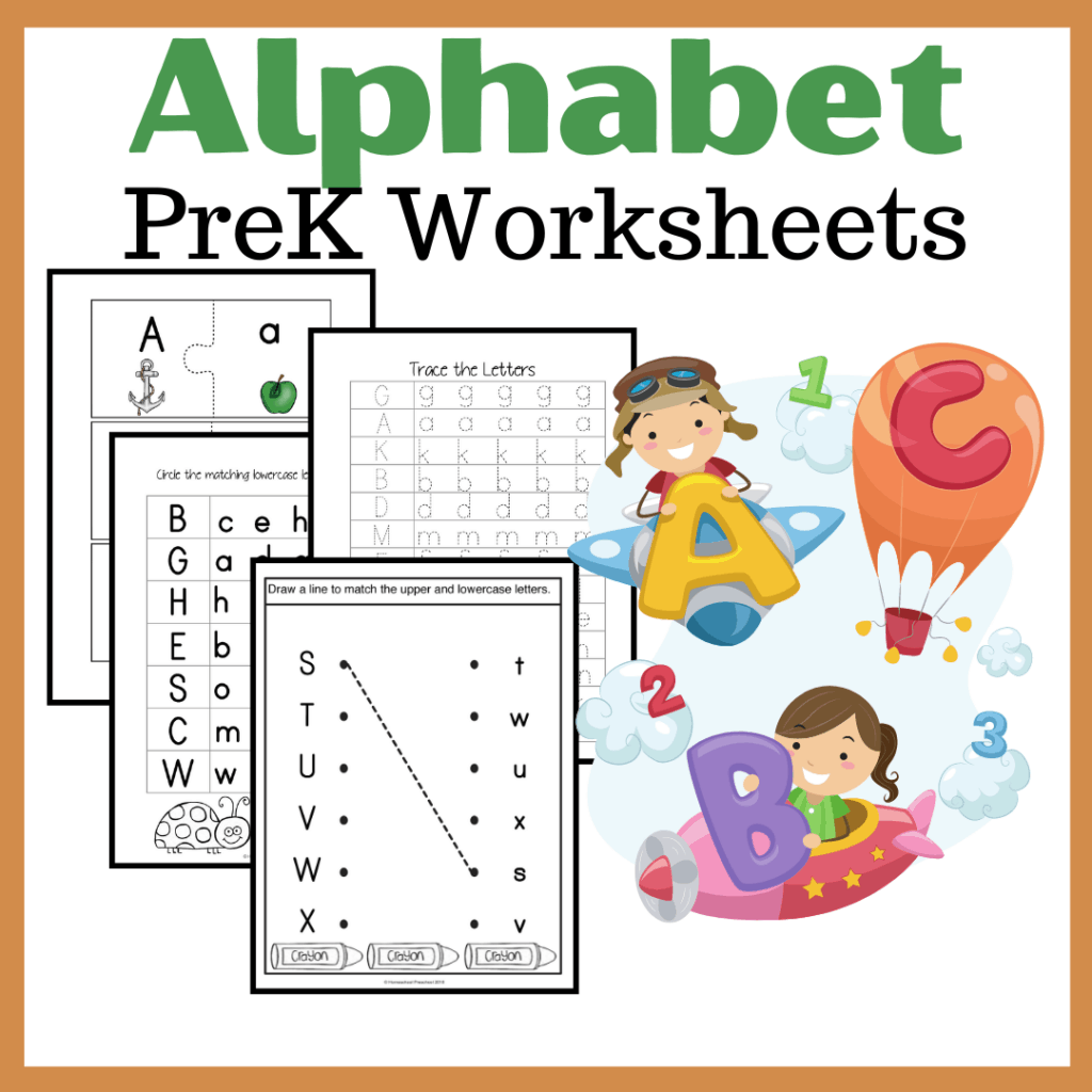 learning the alphabet printable activities