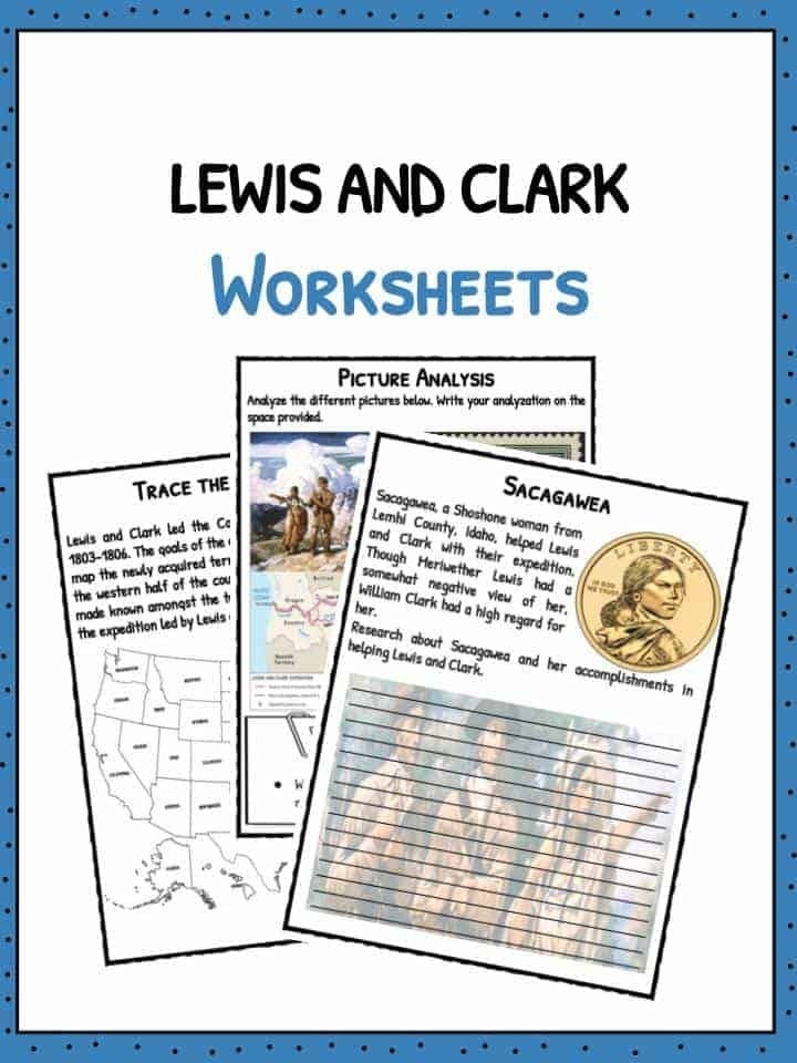 lewis clark printable activities
