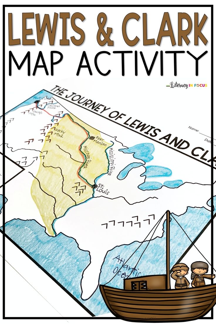 lewis clark printable activities 8th grade