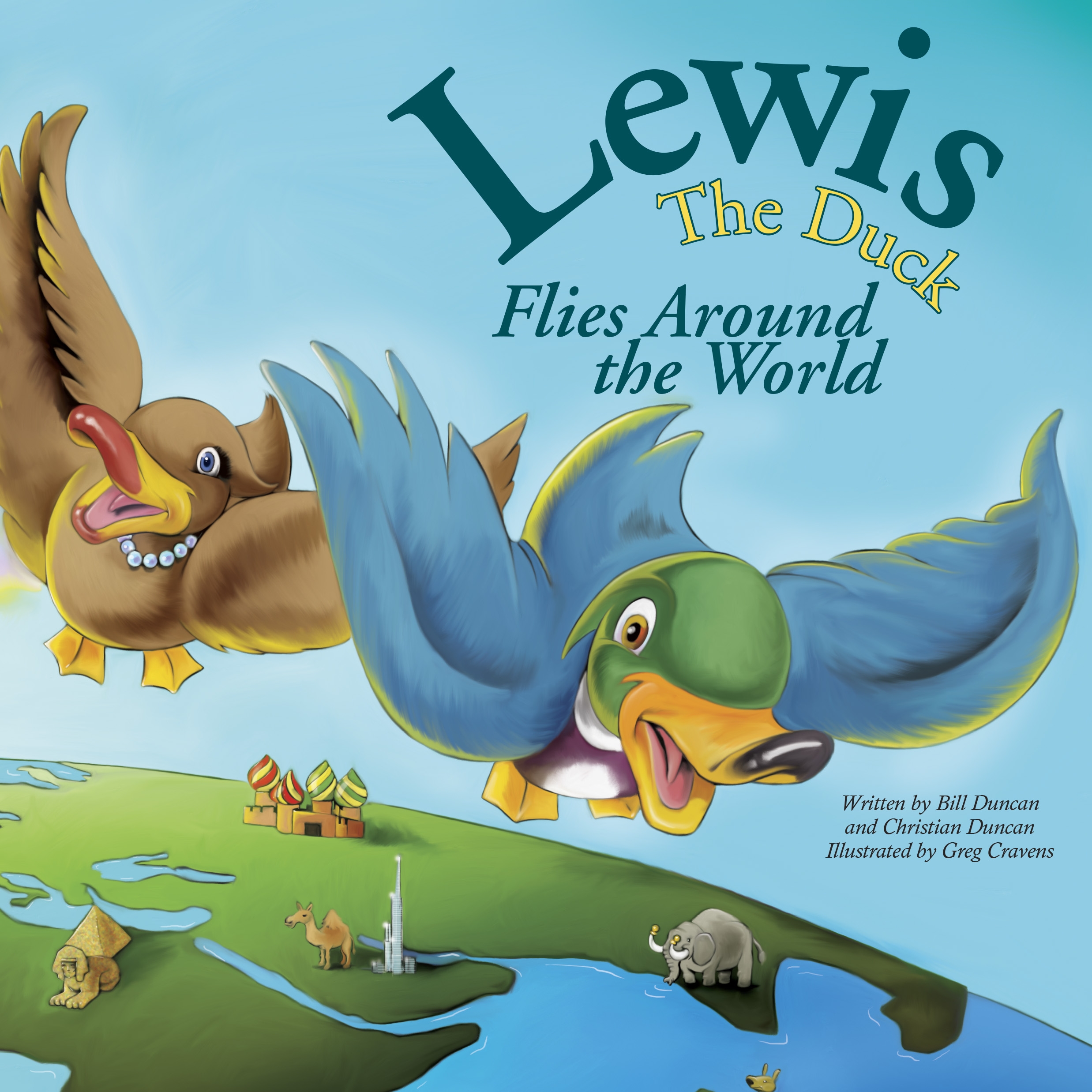Lewis The Duck Flies Around The World Printables Classroom Activities 