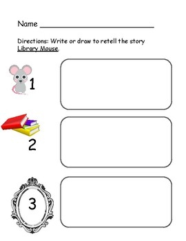Library Mouse By Daniel Kirk Activities By Primary With Kiki TPT