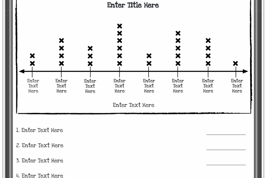 Line Plot Worksheets Free Line Plot Maker