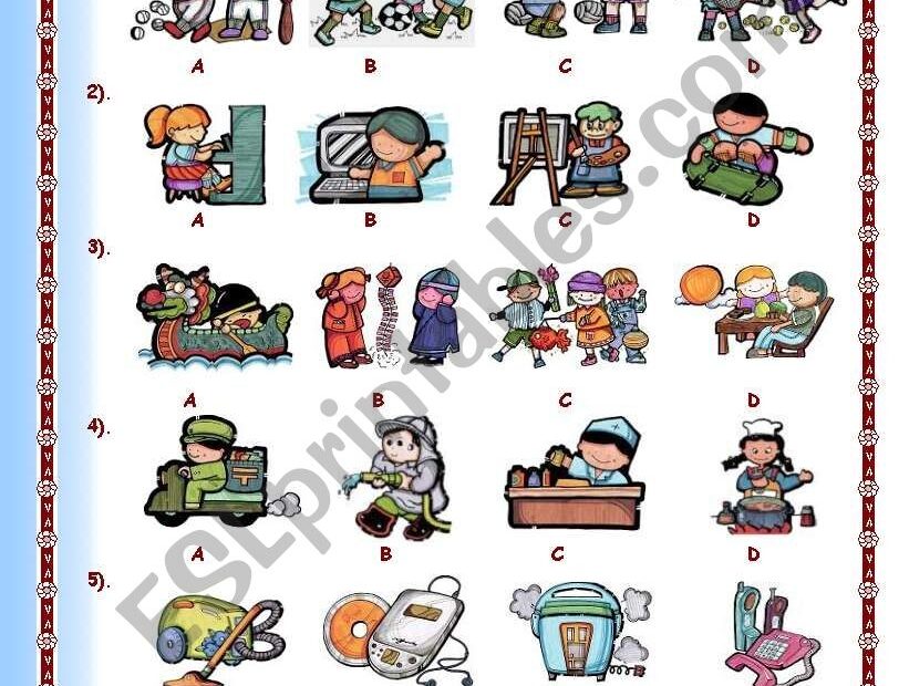 Listening Activity For Kindergarten Students