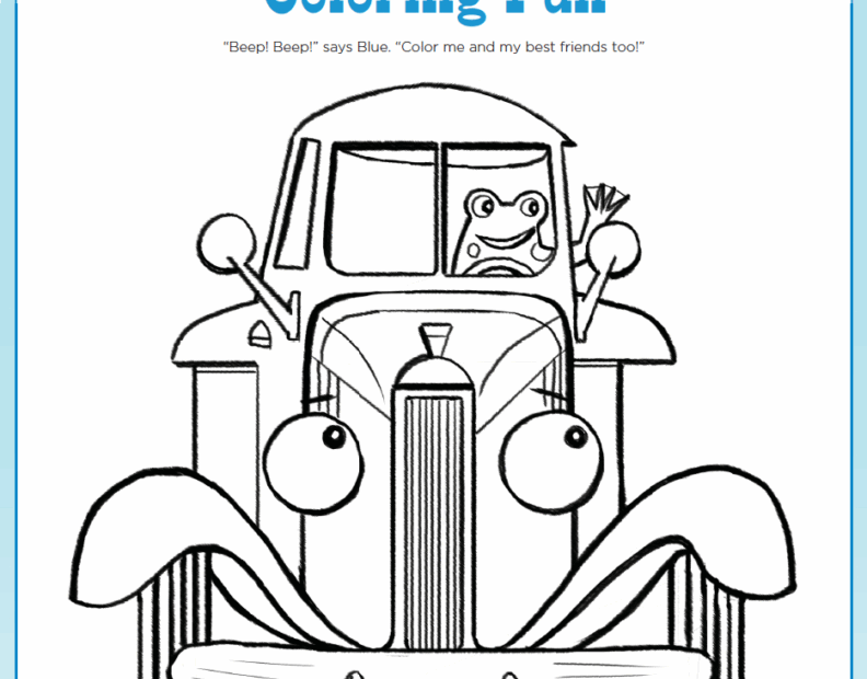 Little Blue Truck Free Printables FREE Printable A Z