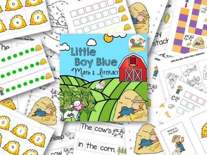 Little Boy Blue Activities Pre K Pages