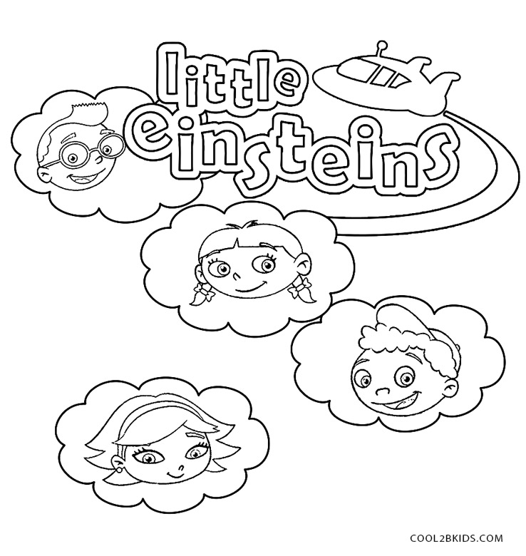 Little Einsteins Coloring And Activity Book Coloring Pages