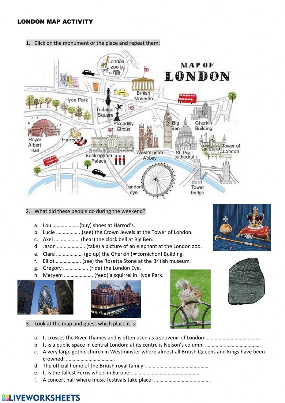 london learning printable activities for 5-7