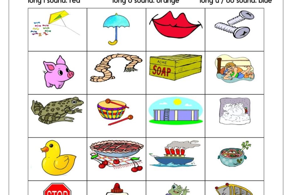 Long Vs Short Vowels Worksheets Short And Long Vowels Sounds