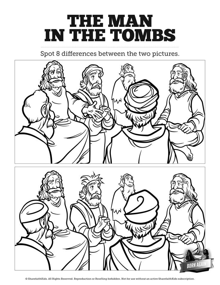 Luke 8 The Man In The Tombs Bible Video For Kids Artofit