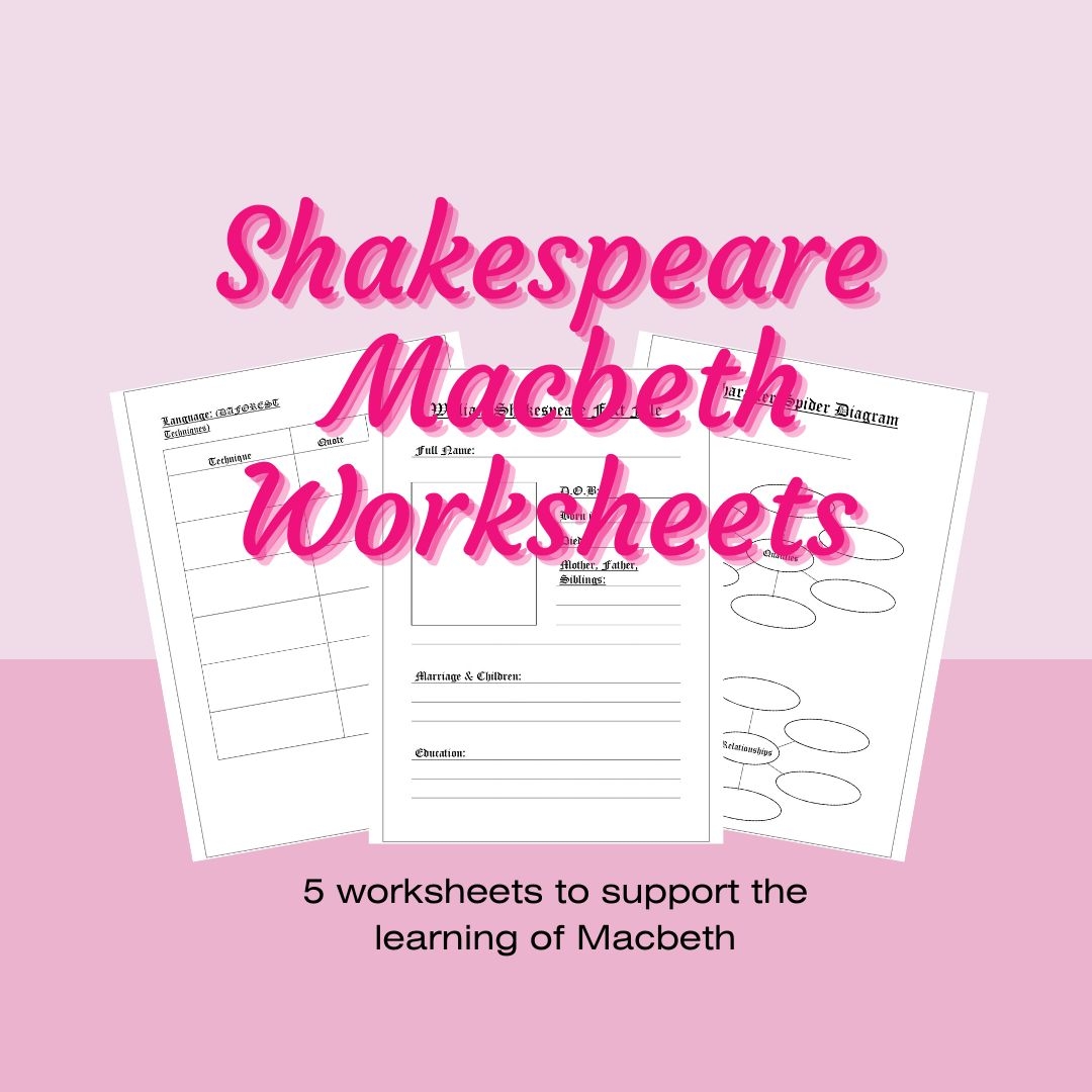 macbeth printable activities