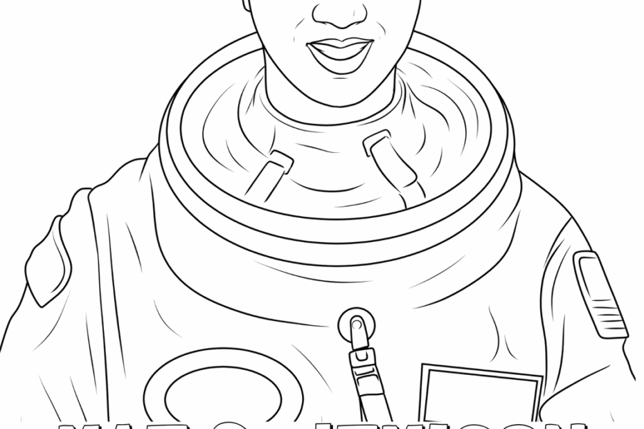 Mae Jemison Coloring Pages