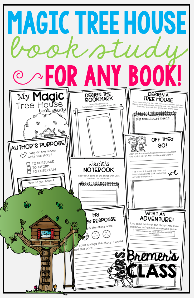 magic tree house printable activities