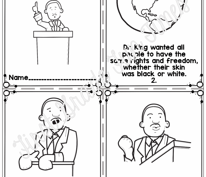 Martin Luther King Jr Free Printable Book