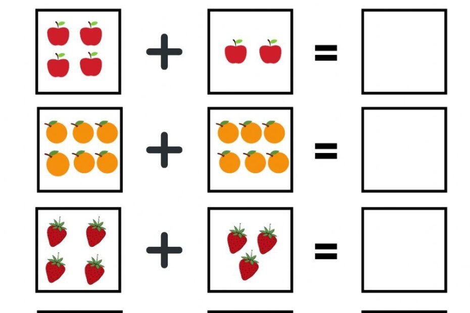 Math For 5 Year Olds