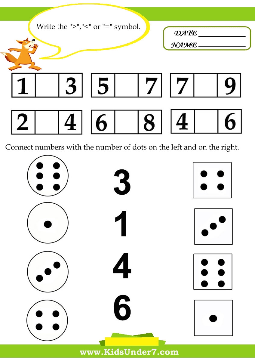 math and science for young children free printable activities