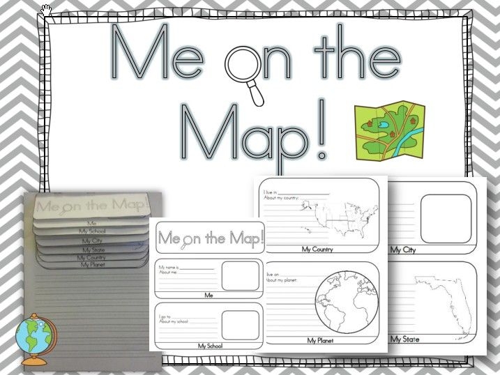 Me On The Map Geography Activity Map Activities Activities And 