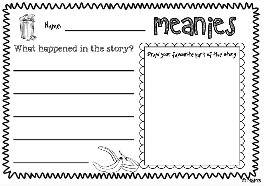 Meanies Literacy Pack A Joy Cowley Book Study Joy Cowley Books Joy 