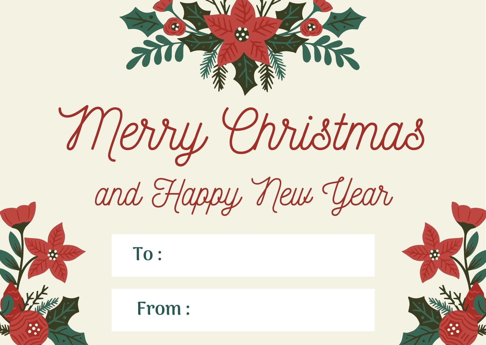free printable photo christmas cards templates