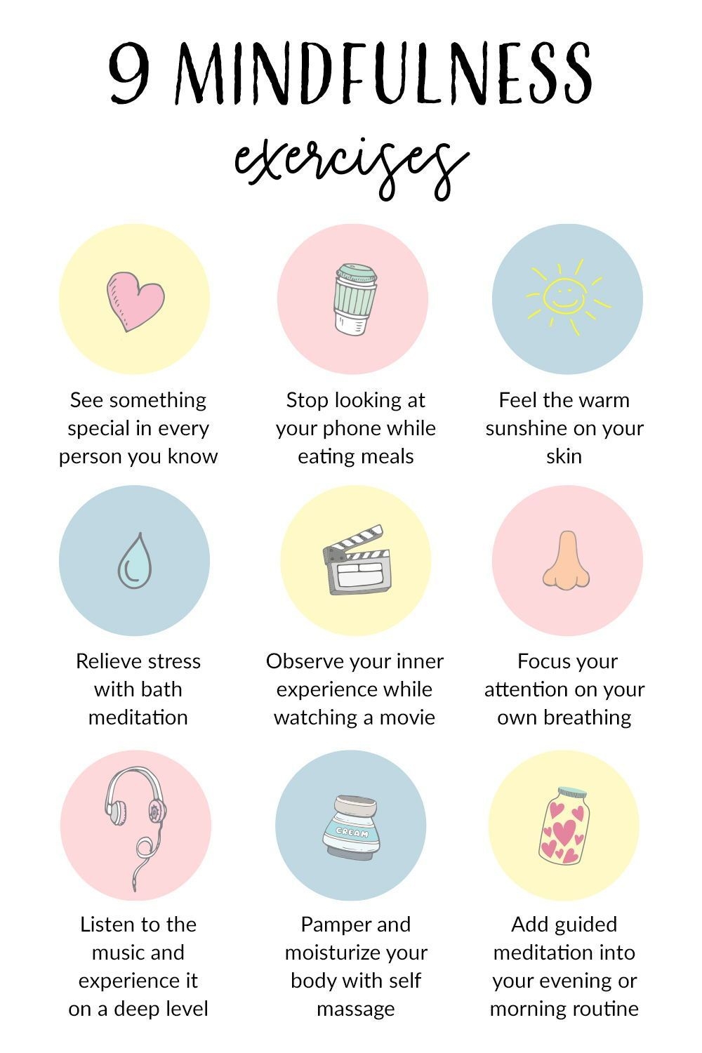 Mindfulness Printable Worksheets