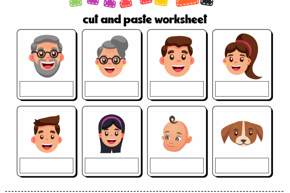 My Family Preschool 10 Free PDF Printables Printablee