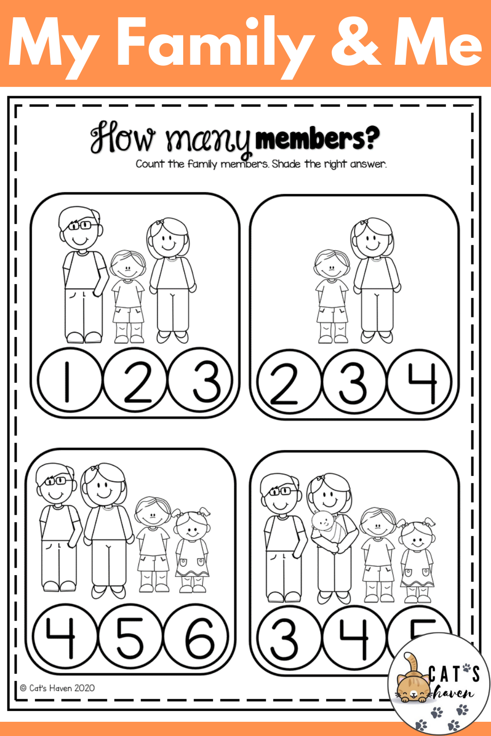 family activities printable