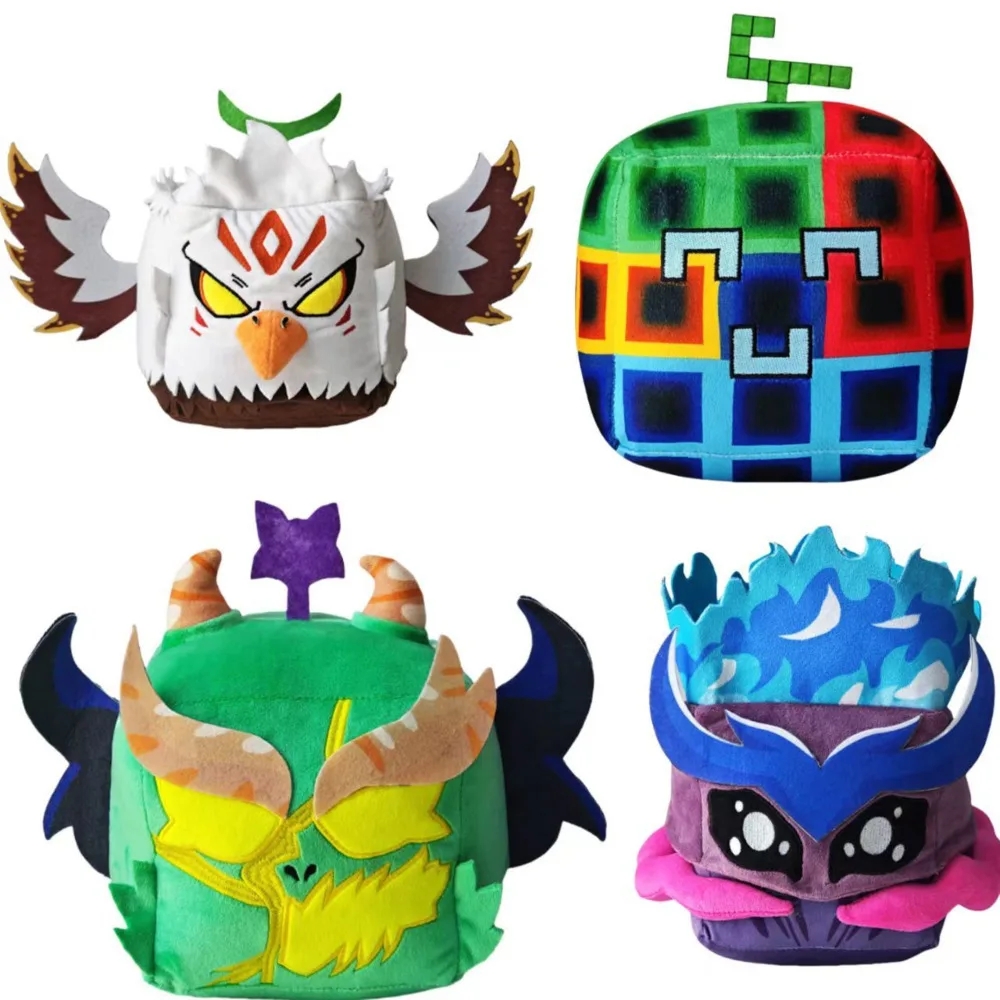 New Blox Fruit Dragon Plush Toy Fruit Blox Fruit Stuffed Animals Kitsunes Dragon Blox Fruit Mammoths Plush Mascot Soft Toy AliExpress