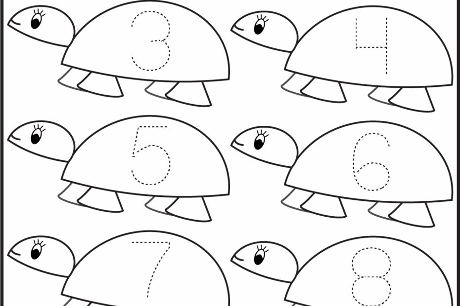 Number Activities For Preschoolers Printable