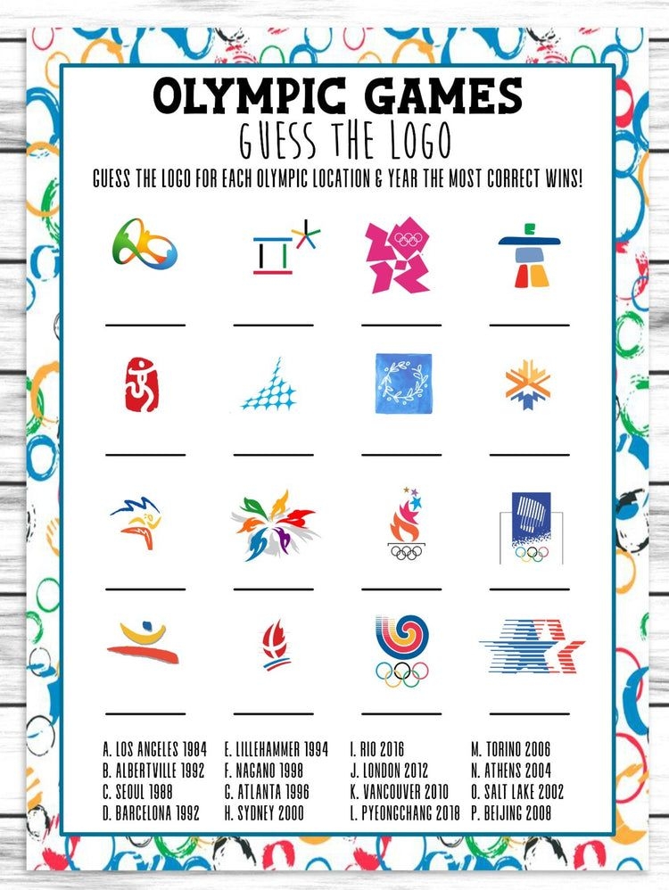 logo printable activity sheets