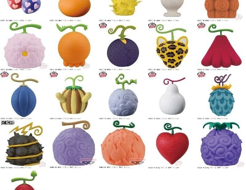 One Piece Room Light Devil Fruit Bandai Prize 21 Types Complete Set EBay UK