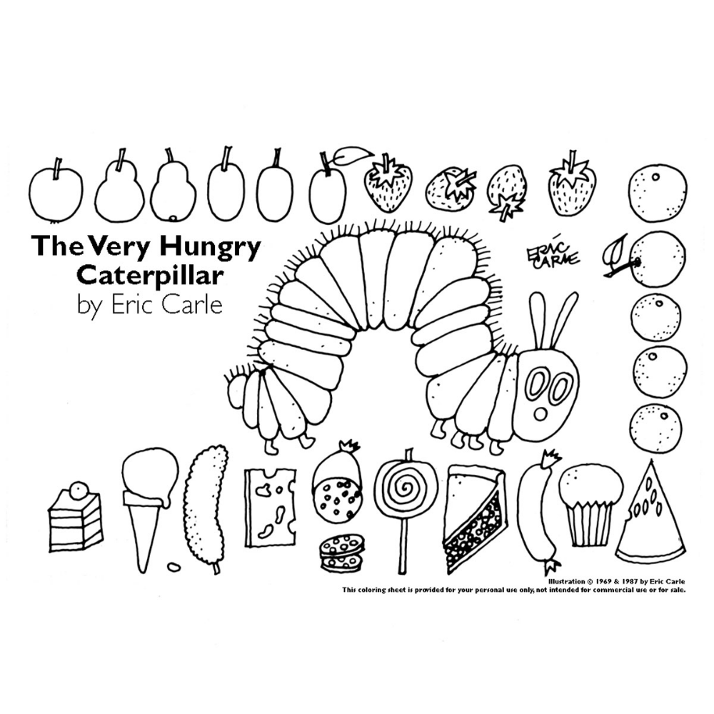 free printable activities for the very hungry caterpillar