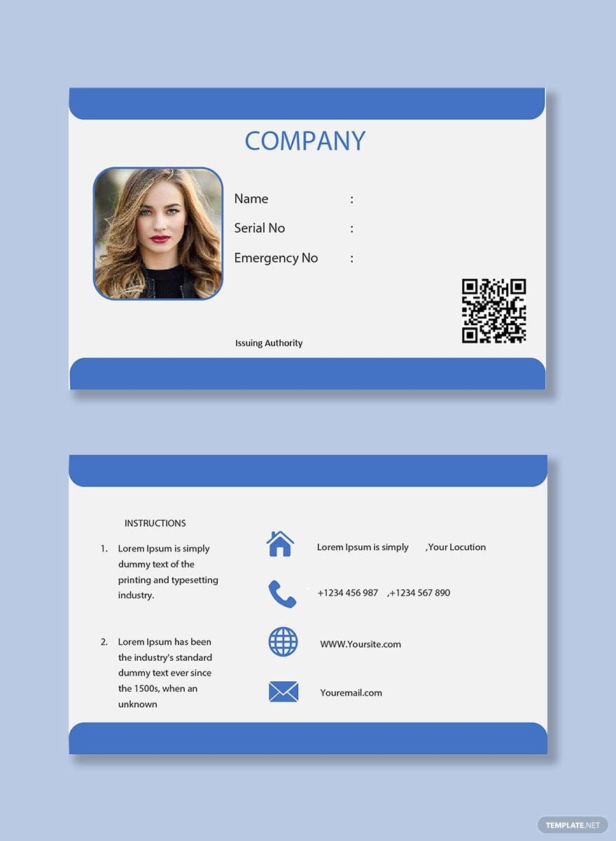 Page 23 FREE ID Card Templates Examples Edit Online Download 